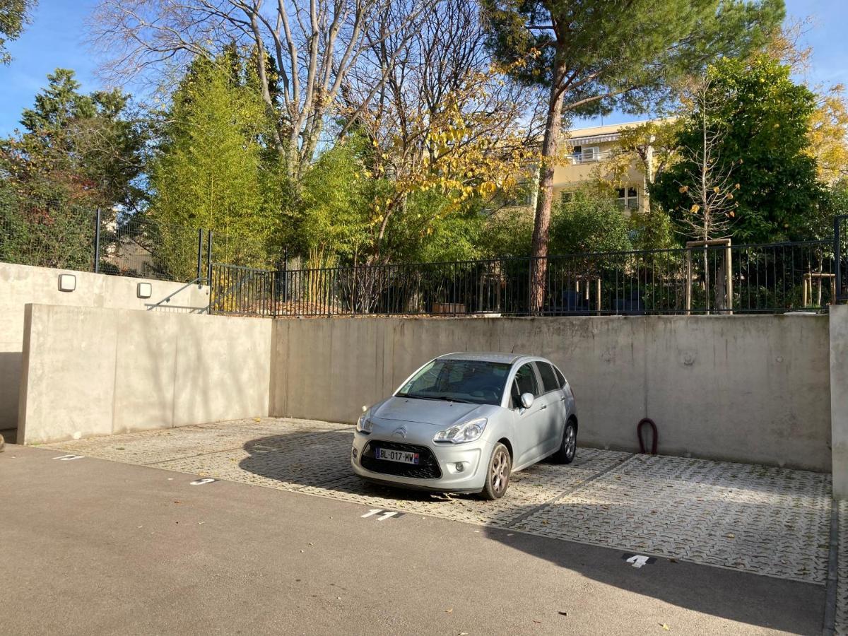 Appartement Design Au Coeur De Montpellier Avec Parking Prive Exterior foto